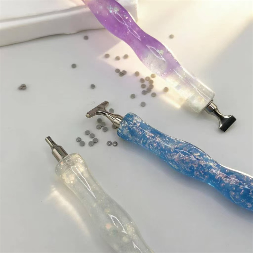 New Wavy  Resin Diamond Painti - đánh giá và giá Embroidery Embellishments