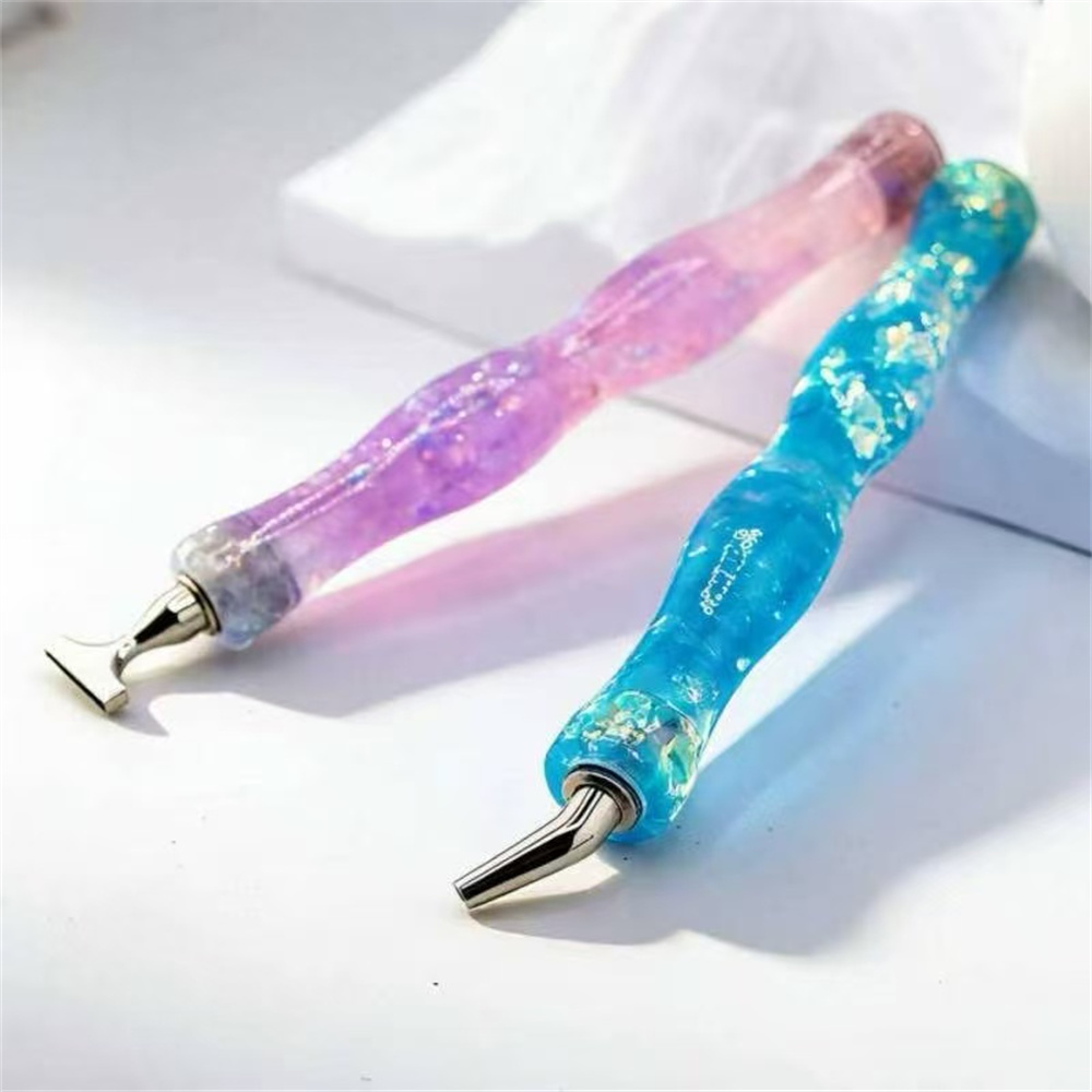 New Wavy  Resin Diamond Painti - đánh giá và giá Embroidery Embellishments