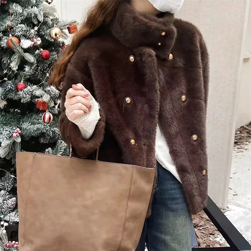 Mink Velvet Coat Female 2026 A - đánh giá và giá Velvet Ribbon Roll
