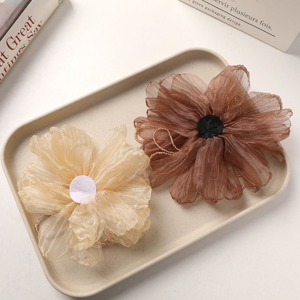 Organza Fabric Flower Patch Cr - đánh giá và giá Applique Patch Flower