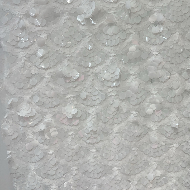 Mesh Base Cloth Sequin Embroid - đánh giá và giá Crystal Mesh Fabric