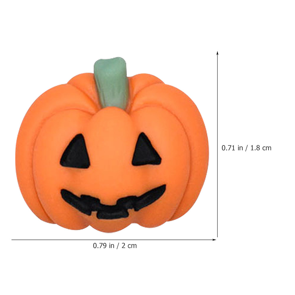 50Pcs Mini Resin Pumpkin Charm - đánh giá và giá Craft Embellishments