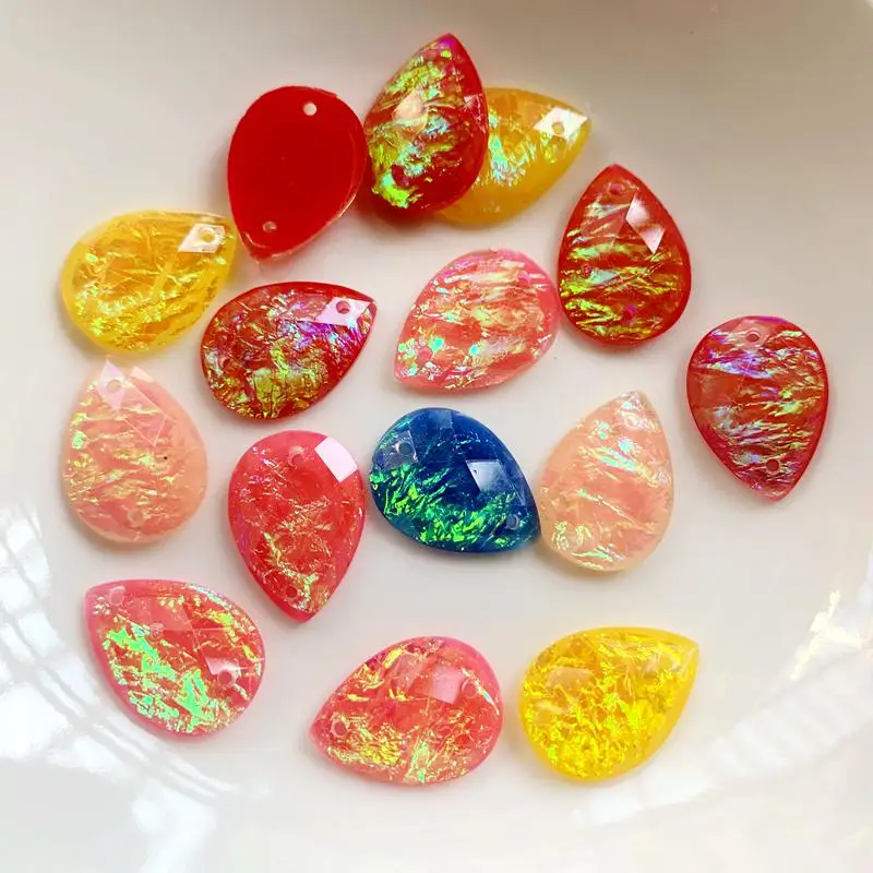 15pcs 13*18mm Tear drop Rhines - đánh giá và giá Sew On Rhinestone